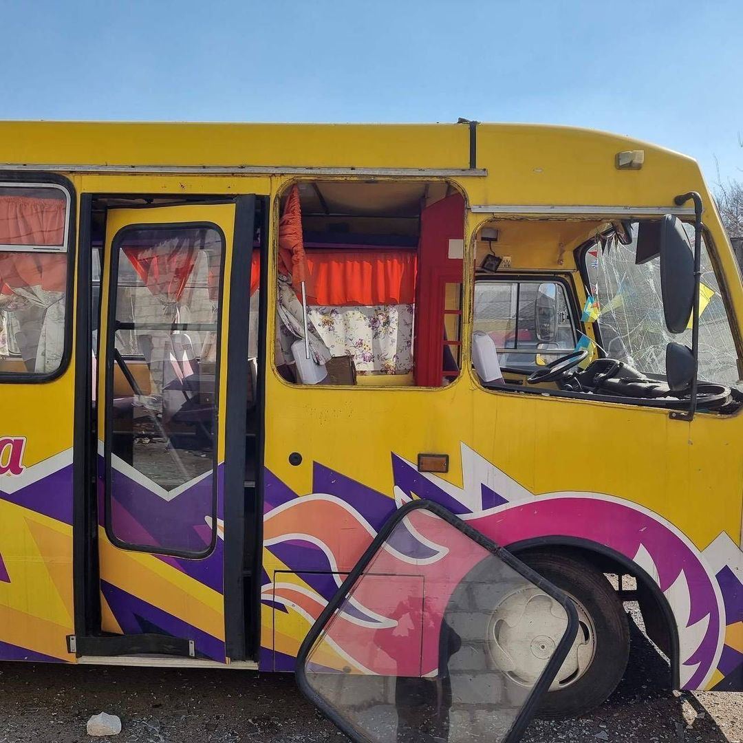 Никитюк показала, во что оккупанты превратили ее маршрутку