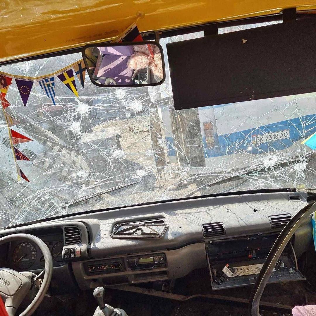 Никитюк показала, во что оккупанты превратили ее маршрутку