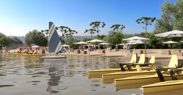 Дендропарк, набережні та бігові доріжки: як виглядатиме Журавлівський гідропарк.