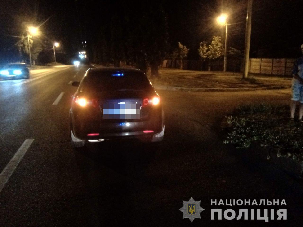 ДТП произошло на пр. Героев Сталинграда. Фото: полиция Харьковской области