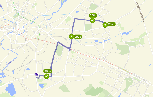 Как курсирует автобус 205 в 2021 году.