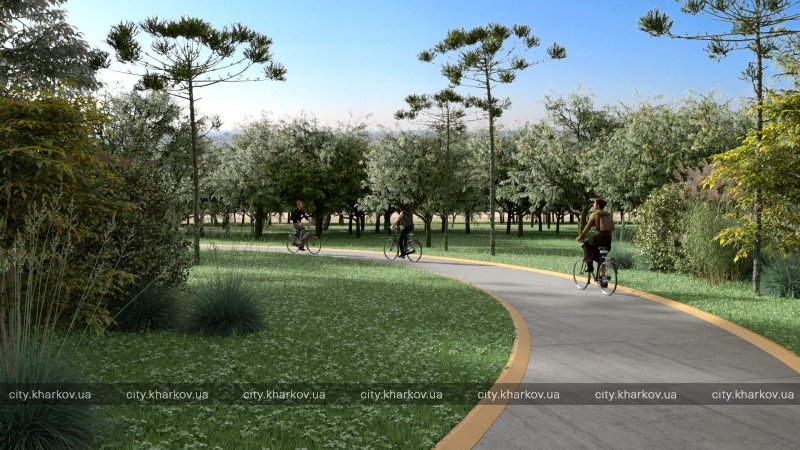 Дендропарк, набережні та бігові доріжки: як виглядатиме Журавлівський гідропарк.