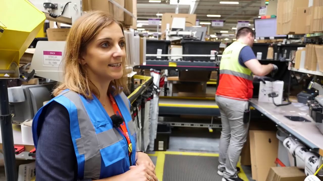 На складе Amazon в Щецине работет много украинцев. Фото: teeal.pl