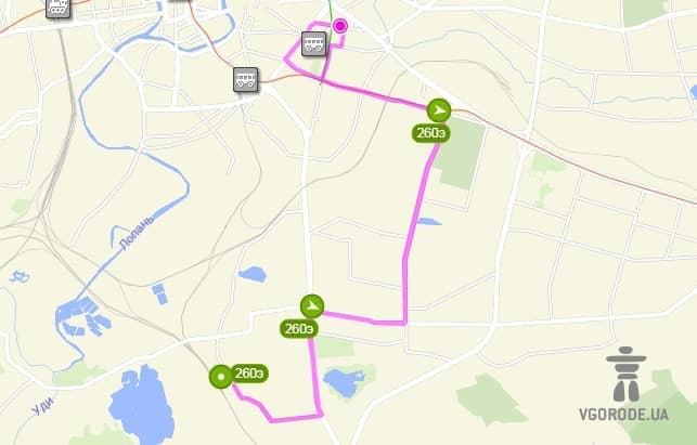 Маршрутка 260 в Харькове: путь следования в 2021 году.