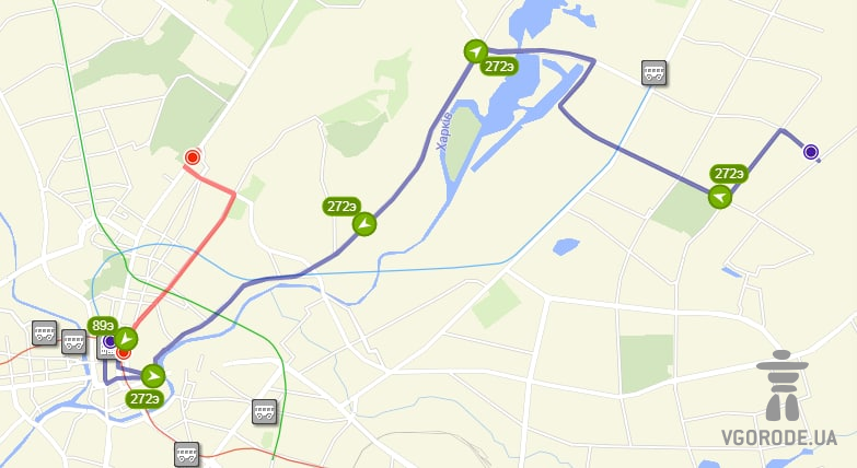 Как ходит автобус 272э в Харькове: маршрут на 2021 год.