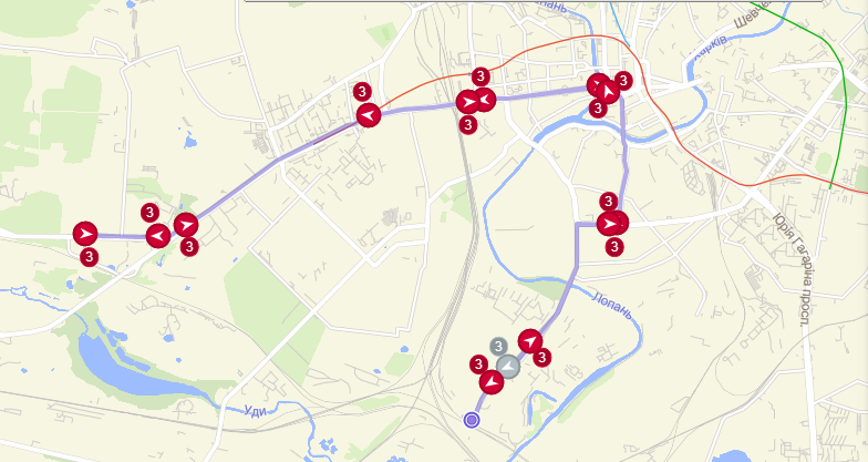 Смотри маршруты: по Харькову курсирует швейцарский трамвай Stadler фото 3 2