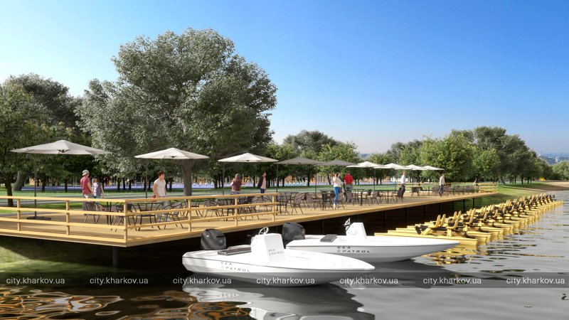 Дендропарк, набережні та бігові доріжки: як виглядатиме Журавлівський гідропарк.