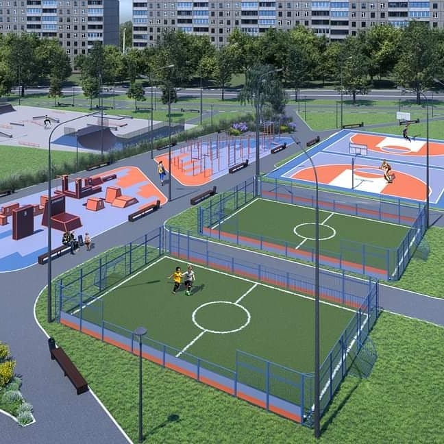 Урбан-парк и спортивные площадки: в Харькове появятся 36 новых зон отдыха фото 2 1