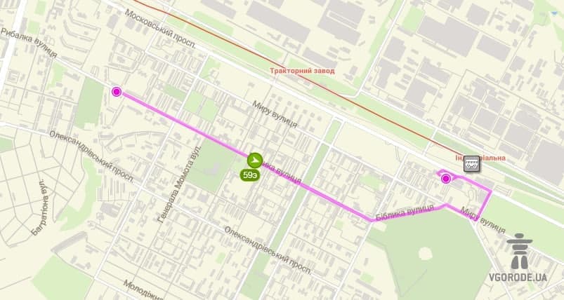 Какой маршрут у маршрутки 59э в Харькове на 2021 год.