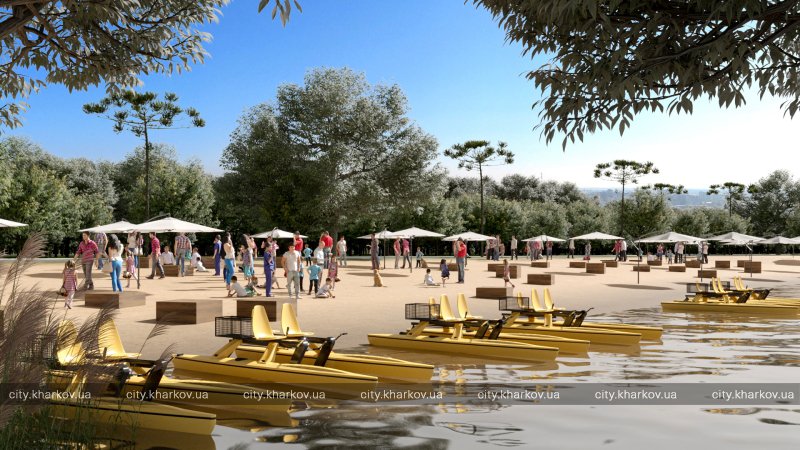 Дендропарк, набережні та бігові доріжки: як виглядатиме Журавлівський гідропарк.