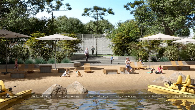 Дендропарк, набережні та бігові доріжки: як виглядатиме Журавлівський гідропарк.