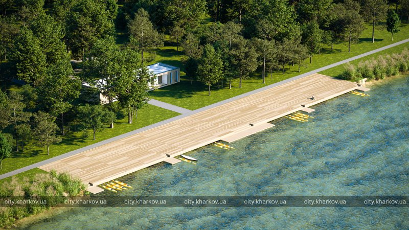Дендропарк, набережні та бігові доріжки: як виглядатиме Журавлівський гідропарк.