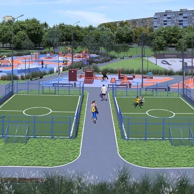 Урбан-парк и спортивные площадки: в Харькове появятся 36 новых зон отдыха фото 6 5