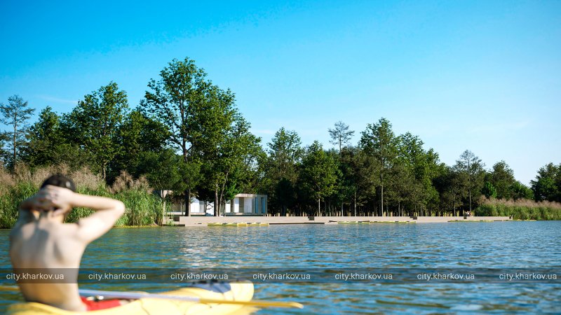 Дендропарк, набережні та бігові доріжки: як виглядатиме Журавлівський гідропарк.