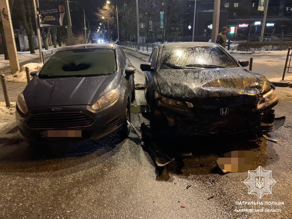 Від удару забрало в кінець вулиці: у потрійному ДТП у Харкові постраждав водій музиканта Сергія Бабкіна.