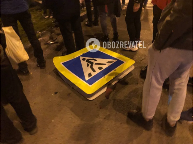 Смертельное ДТП на проспекте Гагарина в Харькове