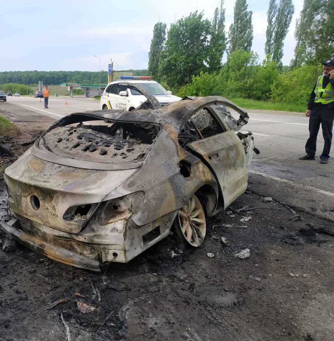 Погиб 29-летний водитель. Фото: ГСЧС Украины в Харьковской области