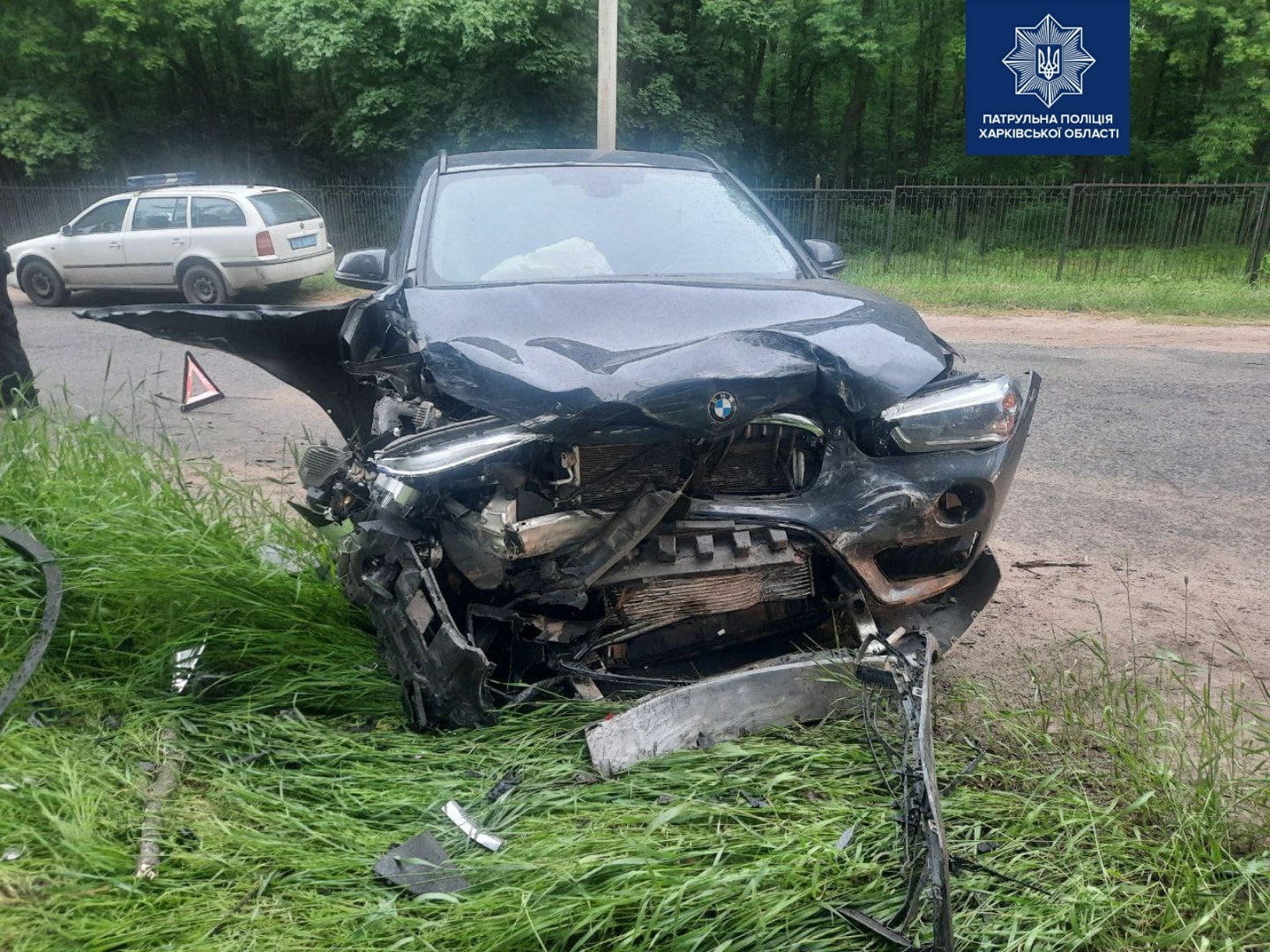 В ДТП пострадали четыре человека. Фото: патрульная полиция Харьковской области