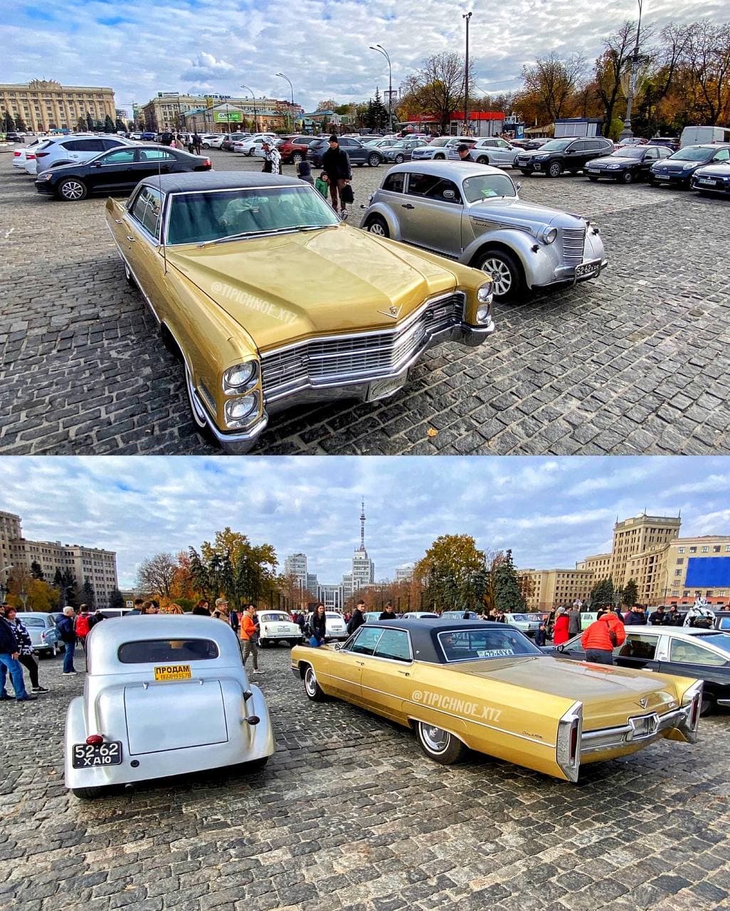 Ко Дню автомобилиста: на площади Свободы — выставка ретро-техники  фото 9 8