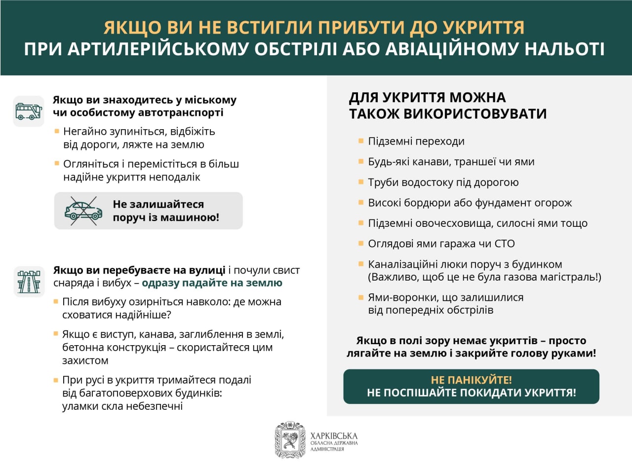 Уберечься от обломков и ударной волны &mdash; что делать, если не успели дойти в укрытие  фото 3 2