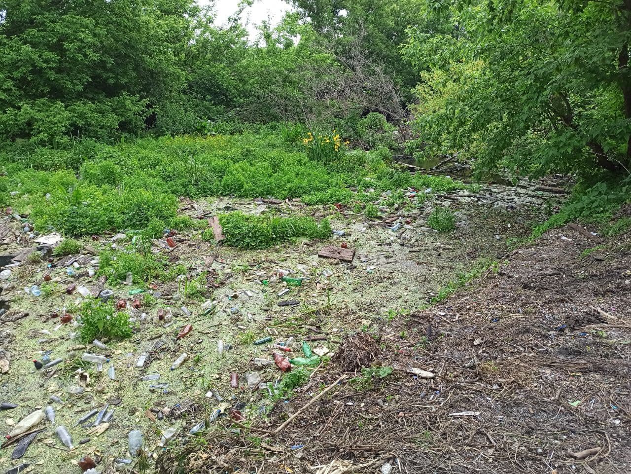 Более 20 тонн отходов: харьковчане снова очищали речку Уды от мусора фото 6 5