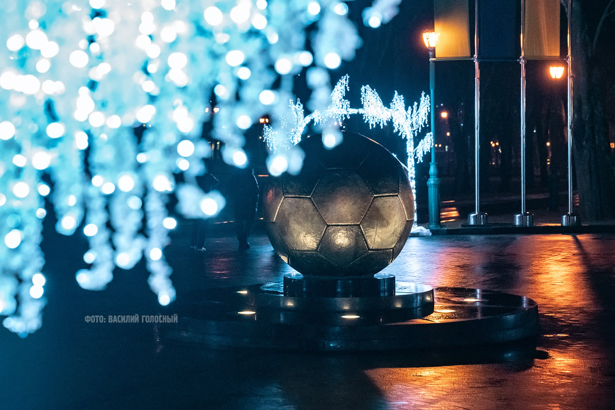 Как украсили Харьков к Новому году.