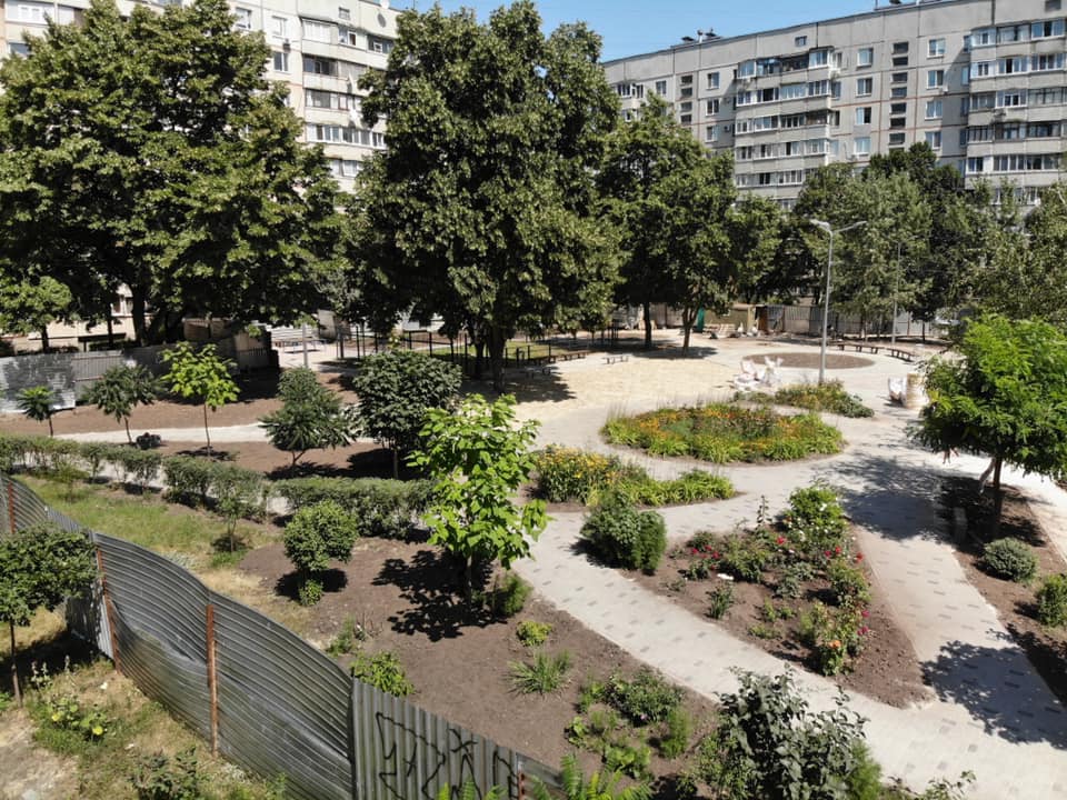 Фотофакт: на Новых Домах появится зона отдыха фото 3 2