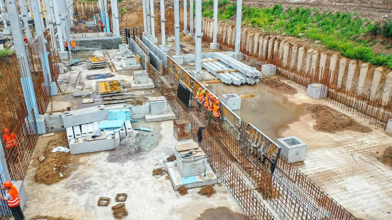 Фотофакт: как идет строительство онкоцентра в Харькове фото 4 3