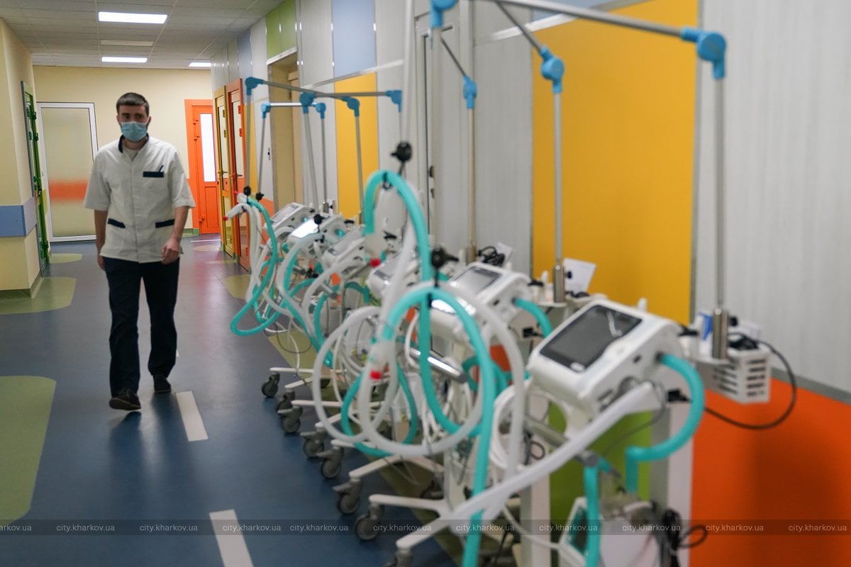 В детской травматологии: в Харькове появилось новое COVID-отделение на 30 коек фото 1