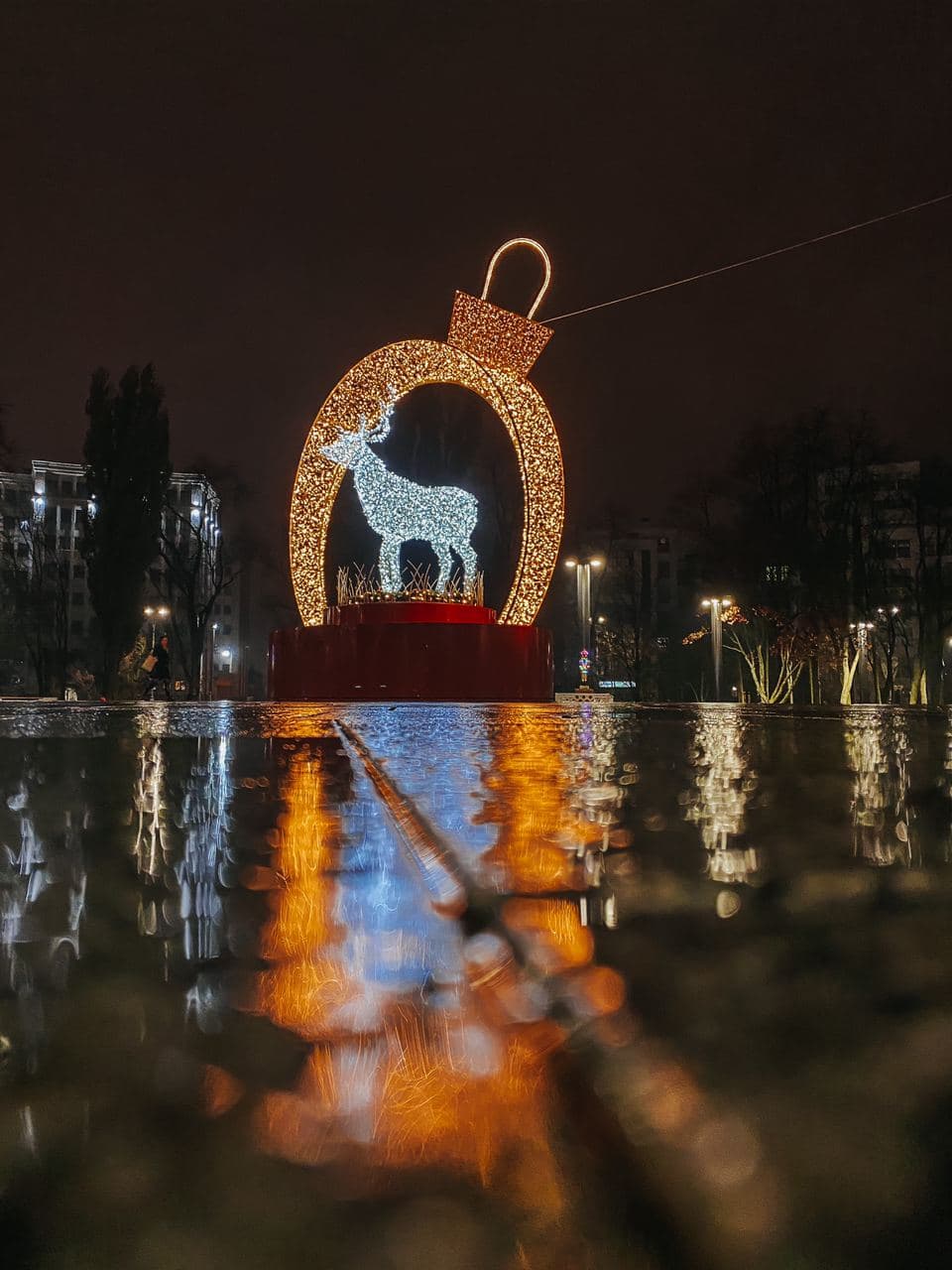 Харьков продолжают украшать к Новому году  Фото: @sergeevna_ph