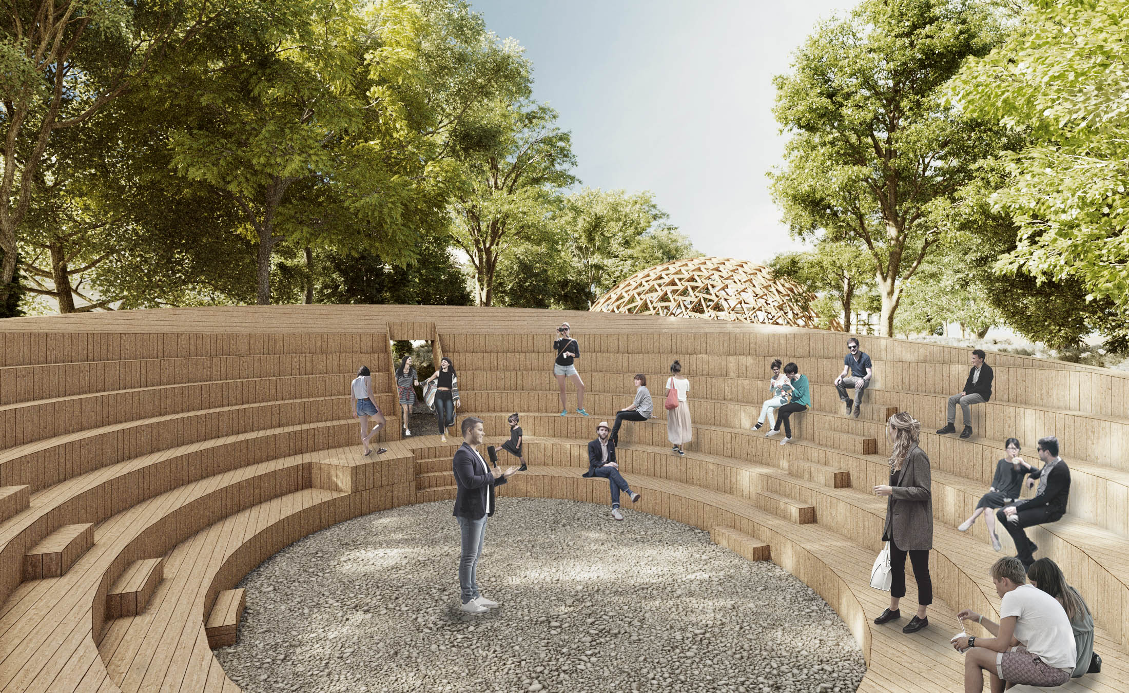 "Зеленый лабиринт посреди города": каким будет сквер Сковороды в Харьков.