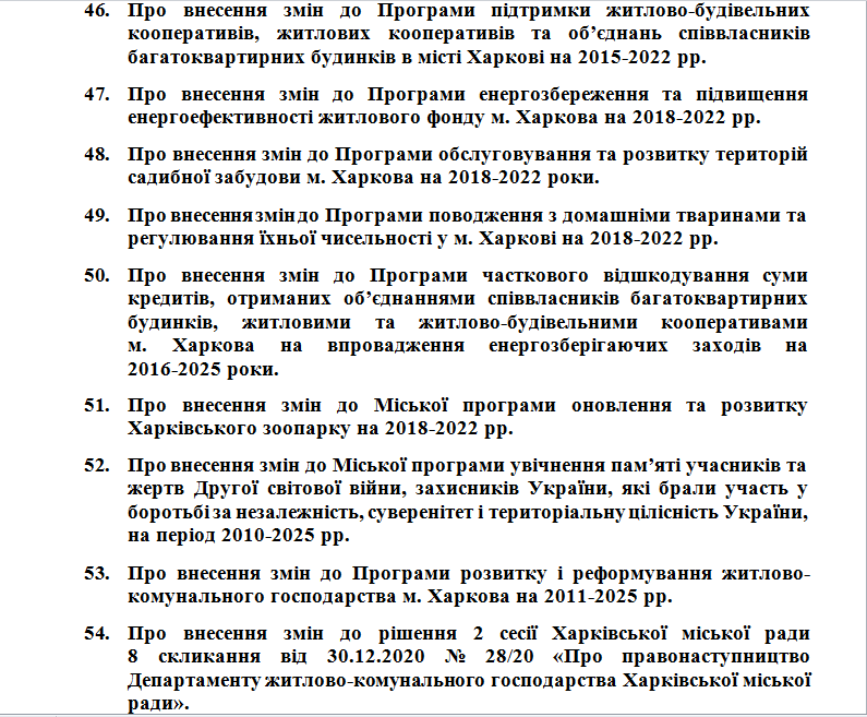 Какие вопросы рассмотрят: сегодня в Харькове — сессия горсовета фото 7 6