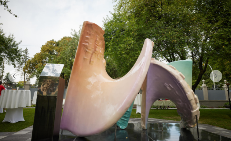 "Звуки города": в Харькове открыли необычный арт-объект фото 1