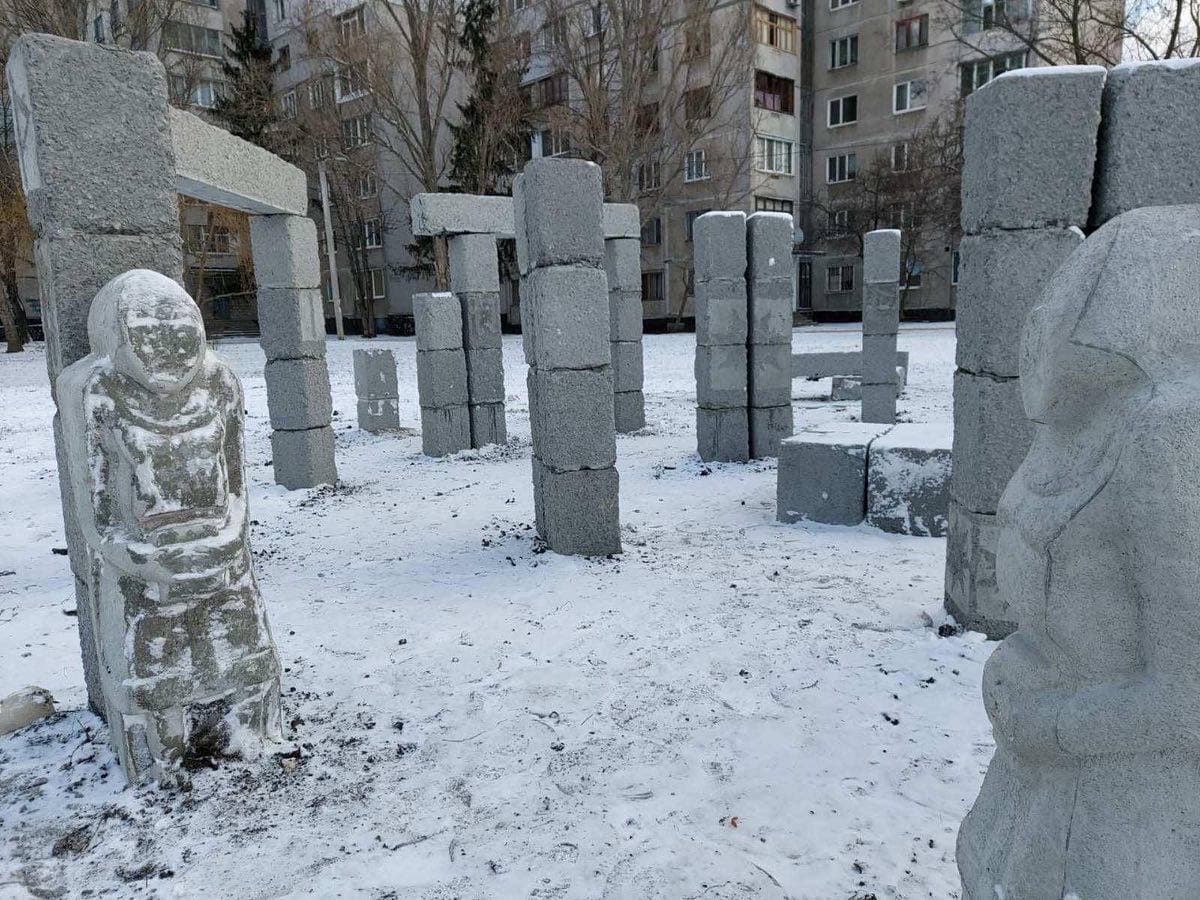 В Харькове появился "Украинский Стоунхендж".