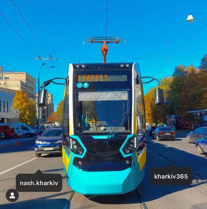 Смотри маршруты: по Харькову курсирует швейцарский трамвай Stadler фото 6 5