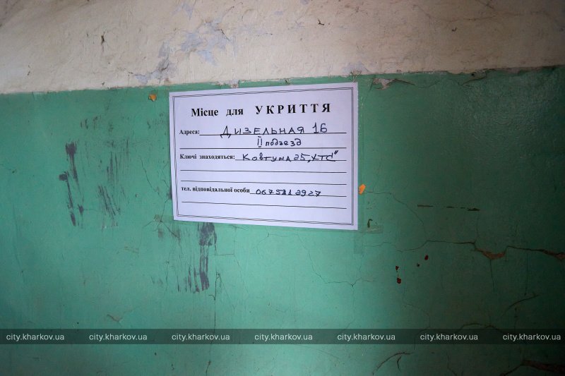 Где в Харькове находятся бомбоубежища (карта).