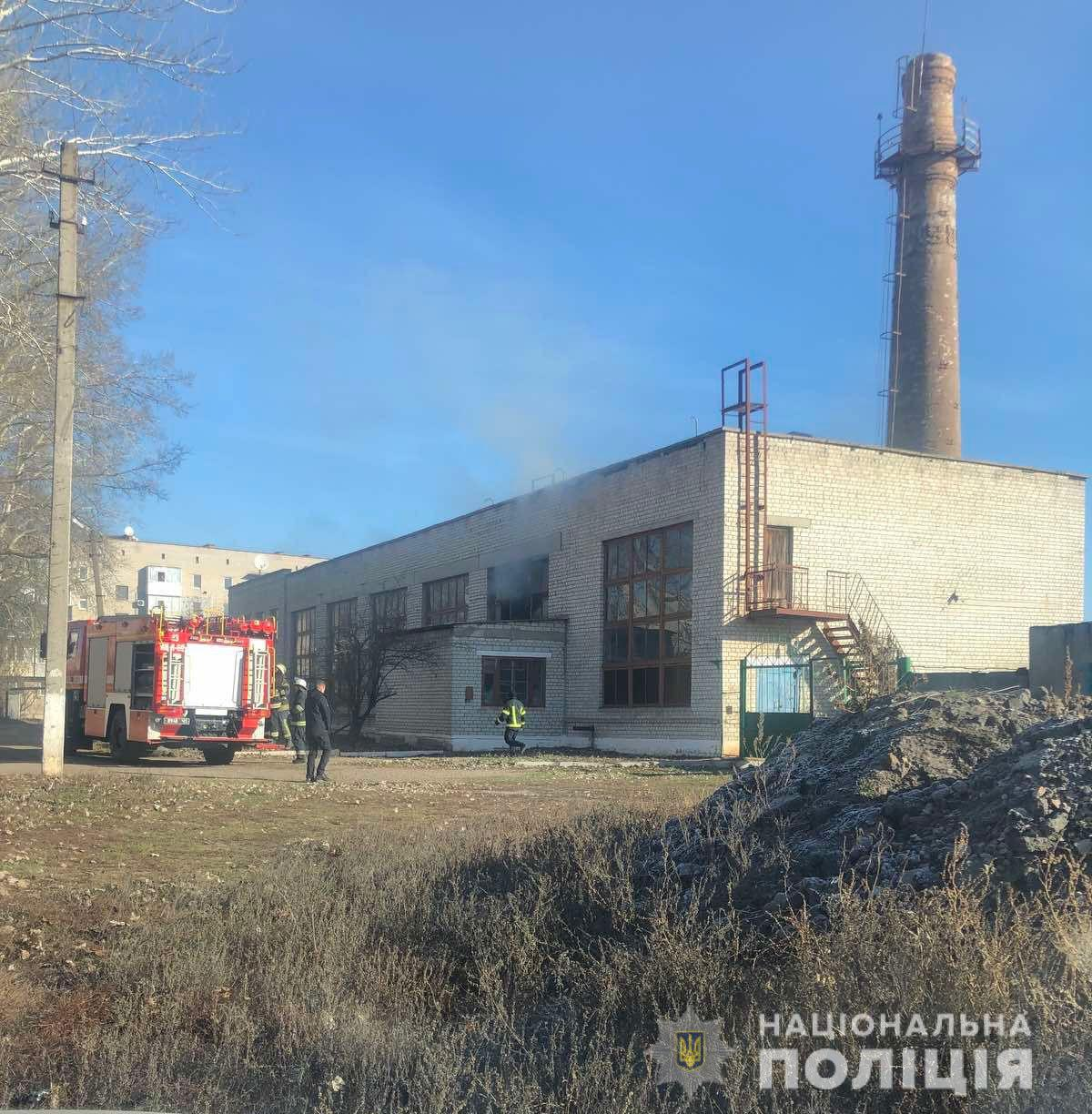 В котельной под Харьковом произошел взрыв.