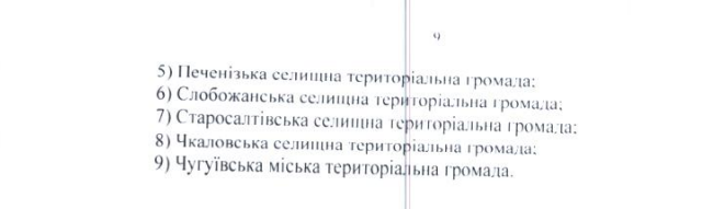51 громада на Харківщині: Кабмін оновив перелік територій для визнання ВПО фото 4 3