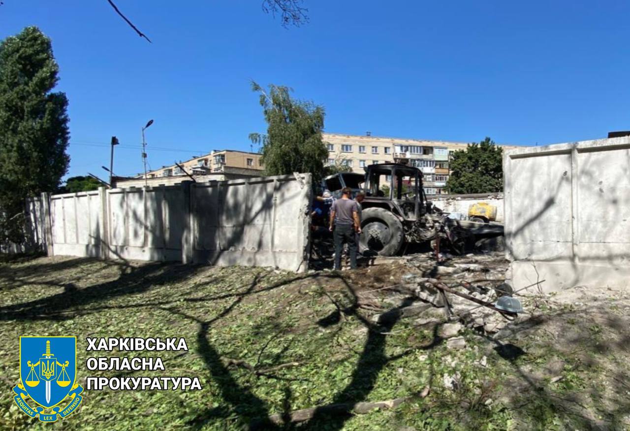 Обстріл селища Ківшарівка Куп'янської ТГ 18 серпня 2024 року.