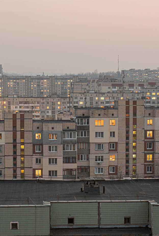 Фонд Нормана Фостера объявил конкурс на проекты по восстановлению домов на Салтовке.