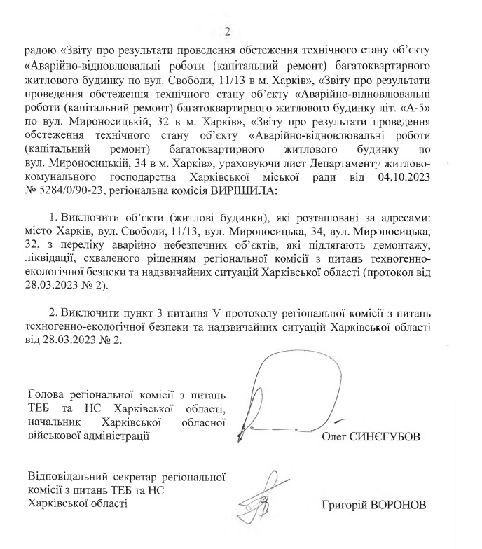 Два будинки в центрі Харкова, які постраждали від обстрілу, не зноситимуть — нове рішення ХОВА фото 2 1
