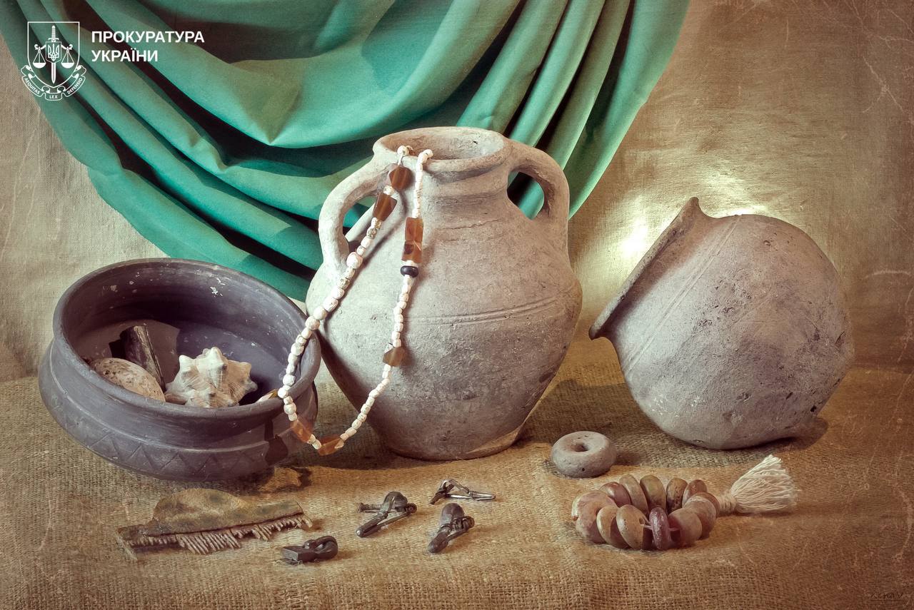 В Харьковской области археологический памятник засеяли пшеницей.