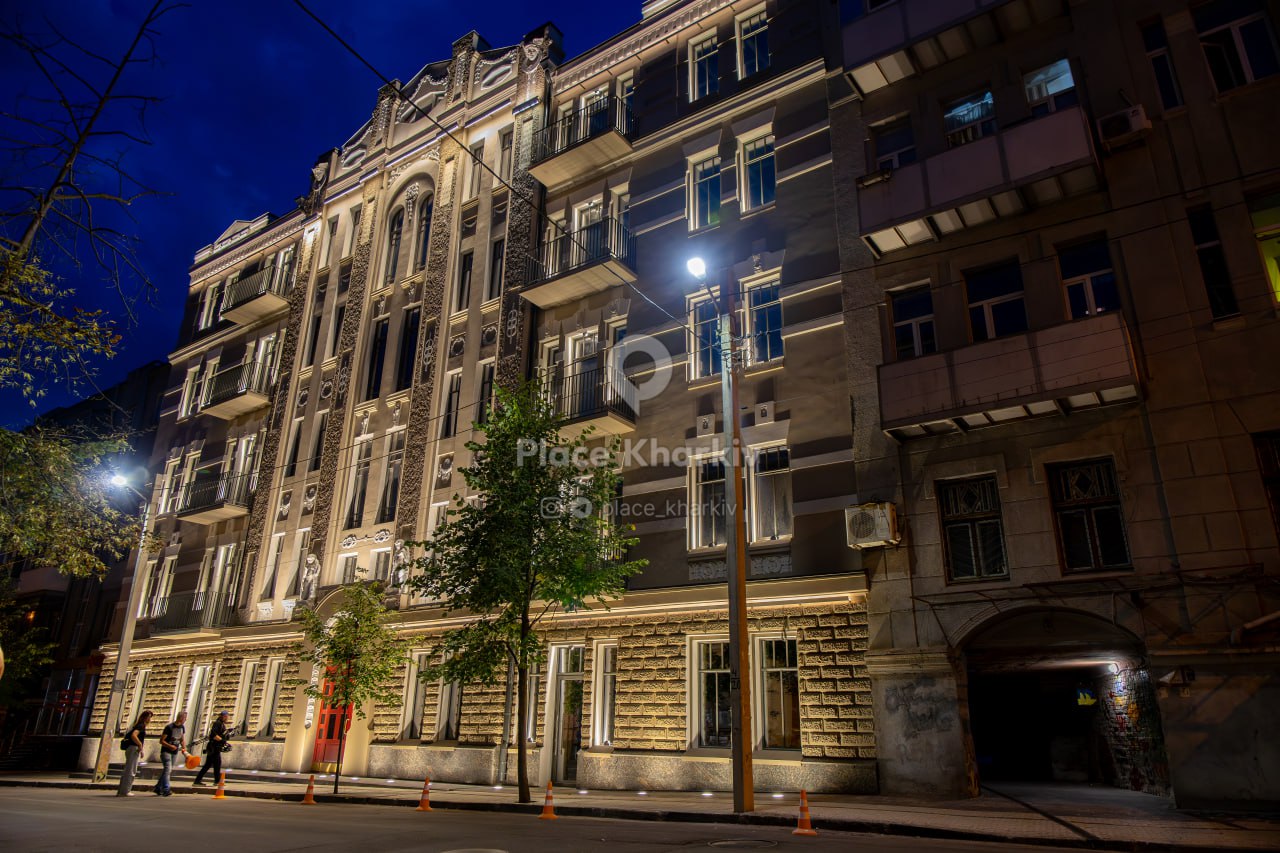 В Харькове отреставрировали исторический дом в центре города.