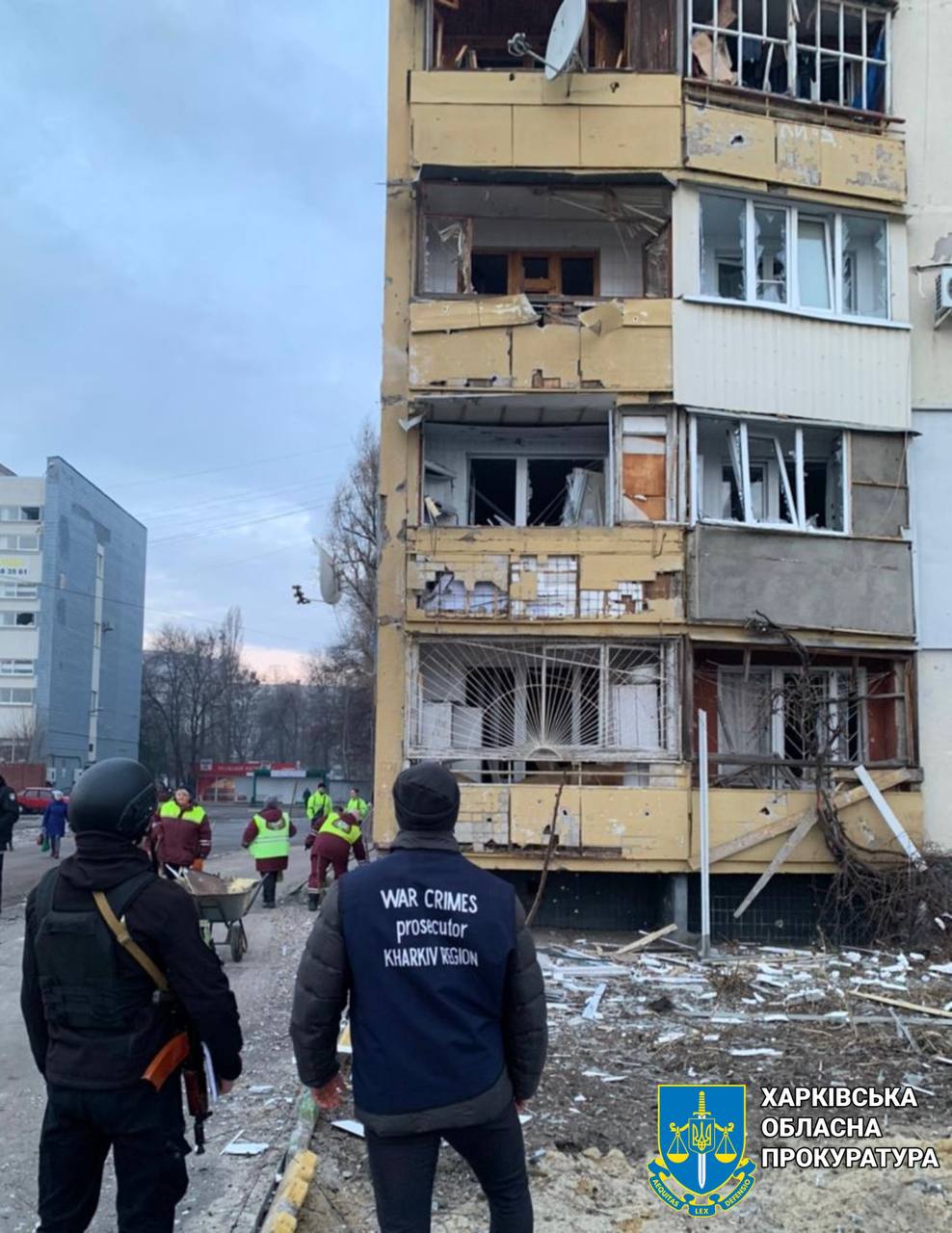 РФ обстреляла беспилотниками Салтовский и Слободской районы Харькова.