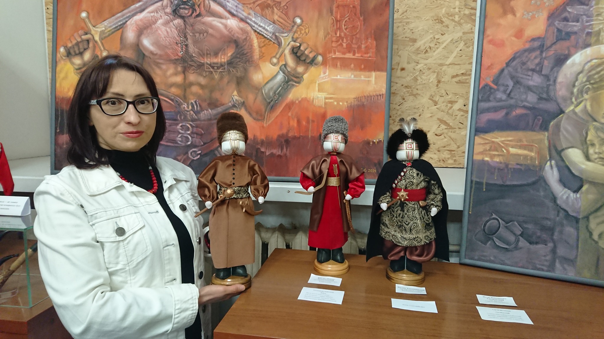 "Terra Cosaccorum": в Харькове открылась выставка арт-объектов, посвященных украинскому рыцарству.