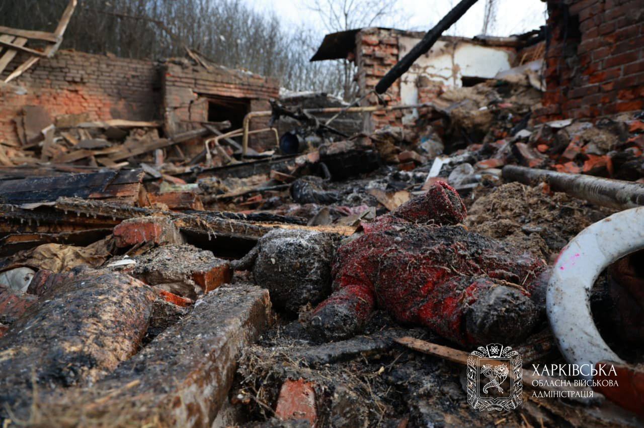 Семья только заселилась: погибший в Богодухове отец был демобилизованным военным.