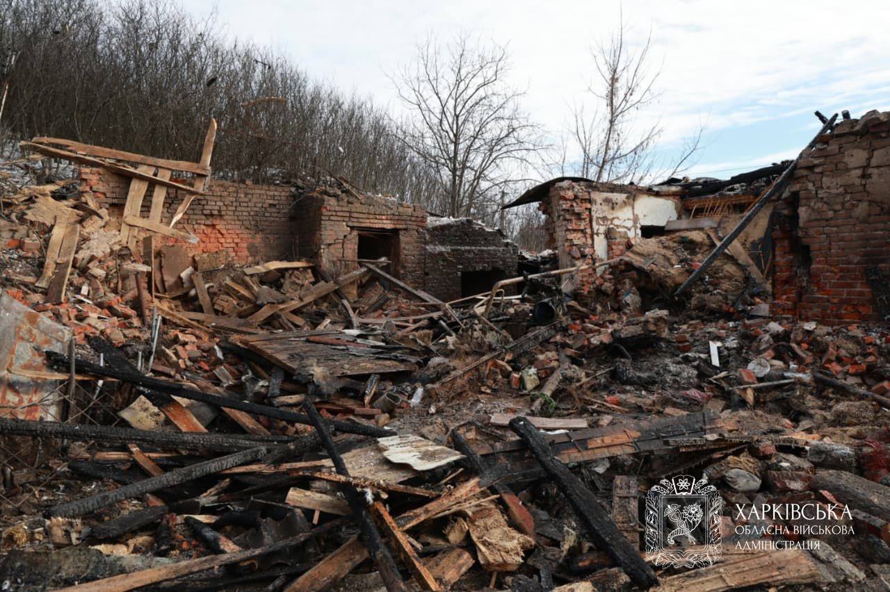 Семья только заселилась: погибший в Богодухове отец был демобилизованным военным.