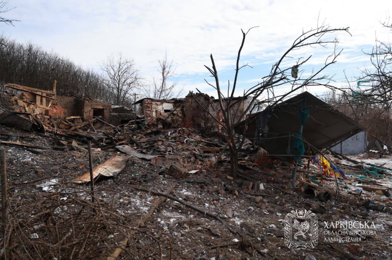 Семья только заселилась: погибший в Богодухове отец был демобилизованным военным.