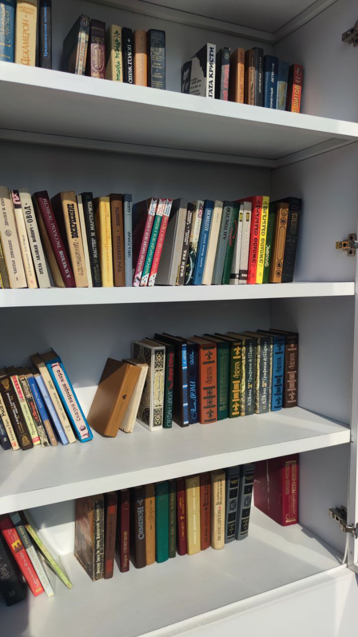 В парке Горького заработала зона буккросинга.