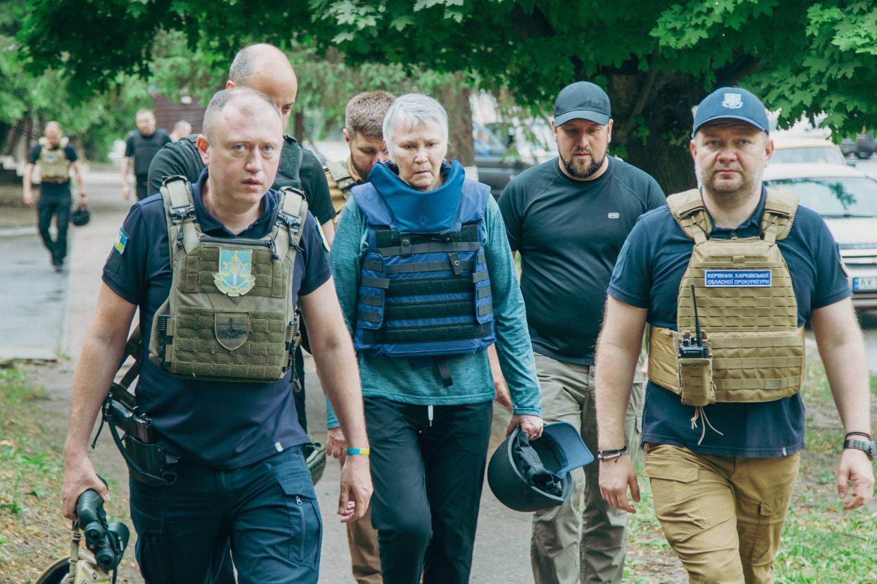 В Харькове побывала представитель Международного уголовного суда.